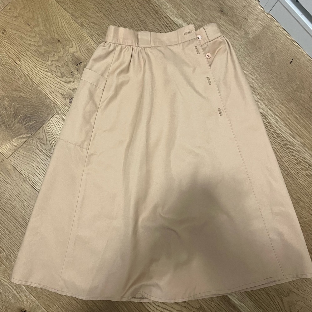 Vintage Tan Women's Skirt